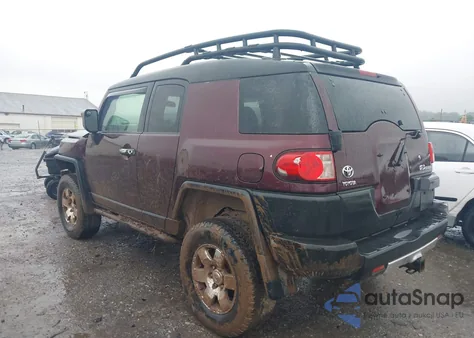 2007 Toyota Fj Cruiser from USA, damaged, VIN JTEBU11F970098814